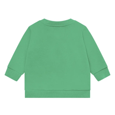 Kids Sweatshirt Tiger Green Logo Orange