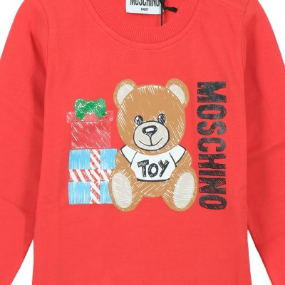 Kids Long Shirt Christmas Poppy Red