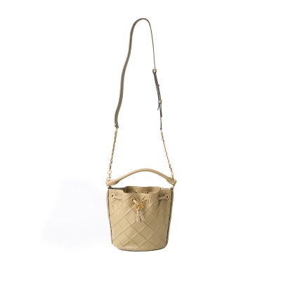 Fleming Soft Bucket Bag Pabblestone