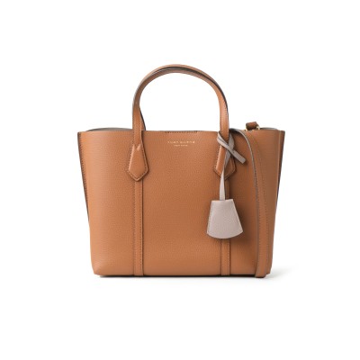 Perry Small Triple Compartment Tote Light Umber