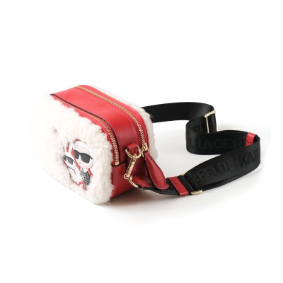 CNY Rabbit Camera Bag Red White