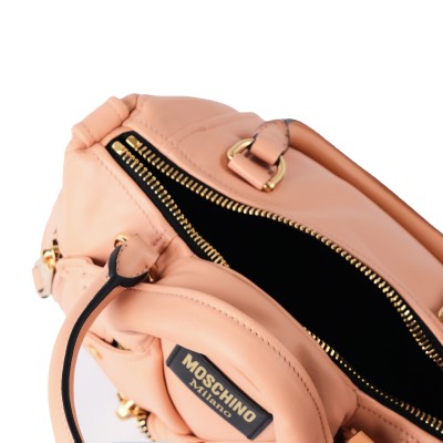 Biker Bag Medium Peach with Top Handle