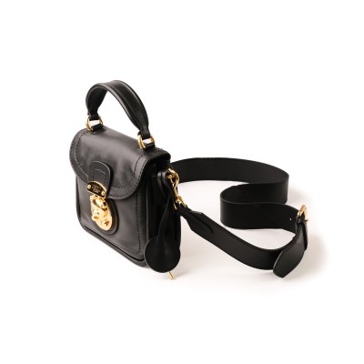 Teddy Lock Small Bag Black