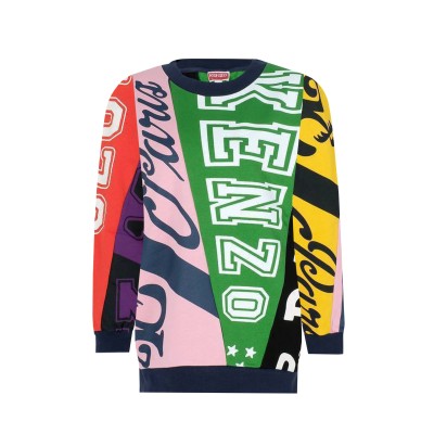 Sweatshirt Flag Logo Multicolor