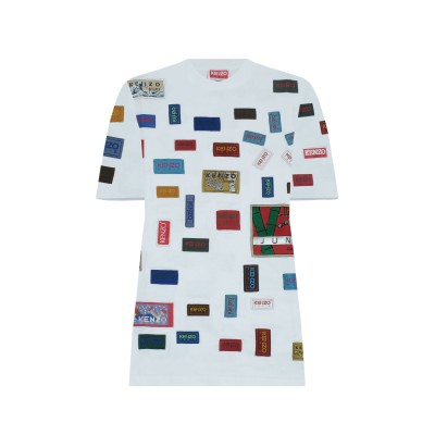 Tshirt Archives Labels Loose White Multicolor