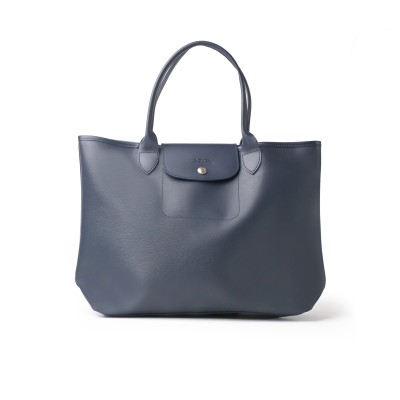 Le Pliage City Tote Bag Top Handle L Navy