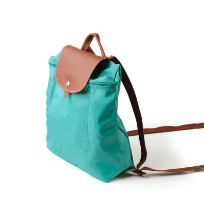 Le Pliage Original Backpack Recycled Canvas Turquoise