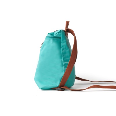 Le Pliage Original Backpack Recycled Canvas Turquoise