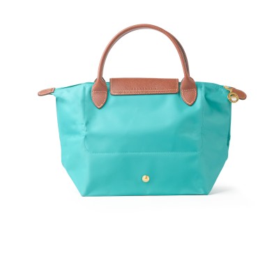 Le Pliage Original Top Handle Bag S Turquoise