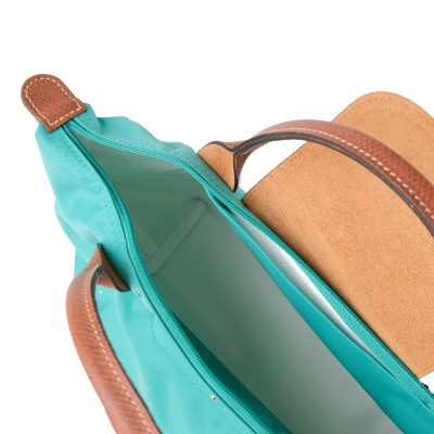 Le Pliage Original Top Handle Bag S Turquoise