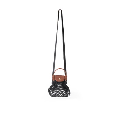 Le Pliage Fillet Mesh Bag XS Black