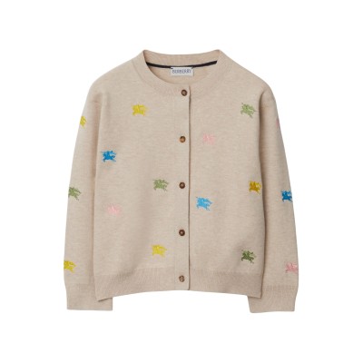 Kids Cardigan Cordelia EKD Cotton Cashmere Wheat