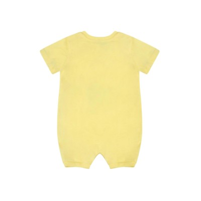 Baby Onesie All Over Teddy Toy Yellow