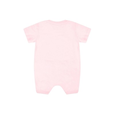 Baby Onesie All Over Teddy Toy Pink