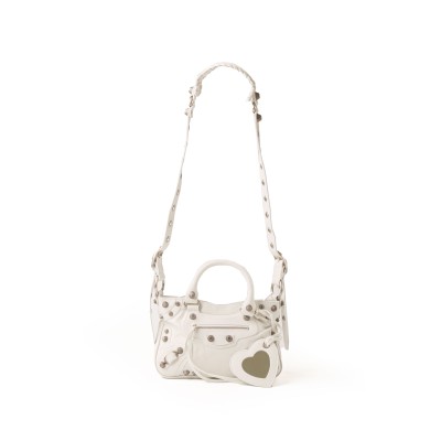 Neo Cagole Tote S Arena Lamb Optic White