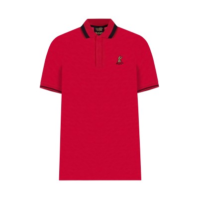 X Looney Tunes Polo 623 LNY Edition in Red with Logo Black