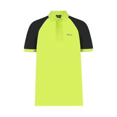 Polo Pauletech 325 Light Green With Logo Black