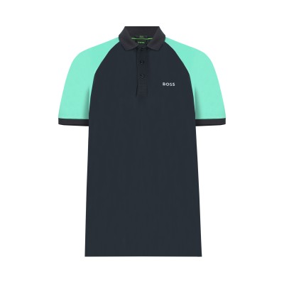 Polo Pauletech 402 Dark Navy With Logo Silver