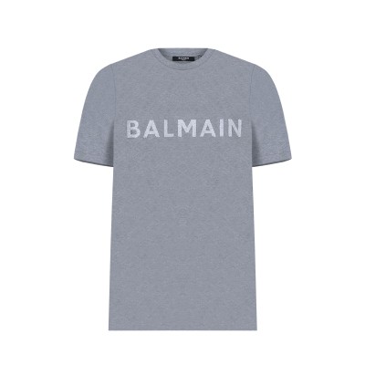 Tshirt Light Grey Aplique Logo