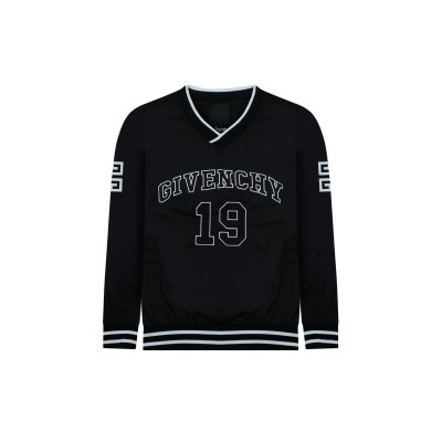 Kids Sweatshirt 1952 Embroidered Logo Black White