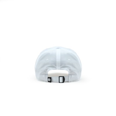 Cap Lach Golf White Logo Embossed Black