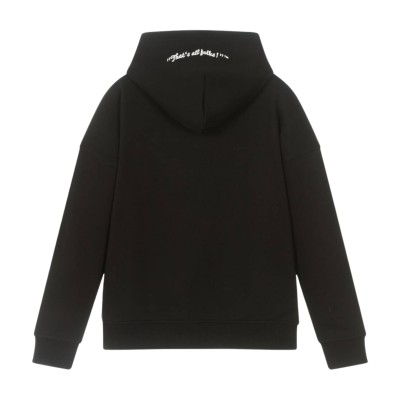 X Looney Tunes Hoodie 001 LNY Edition in Black with Logo Black