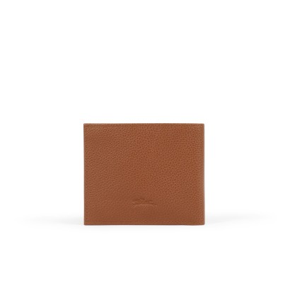 Le Foulonne Wallet Caramel Leather 8 Slot Card