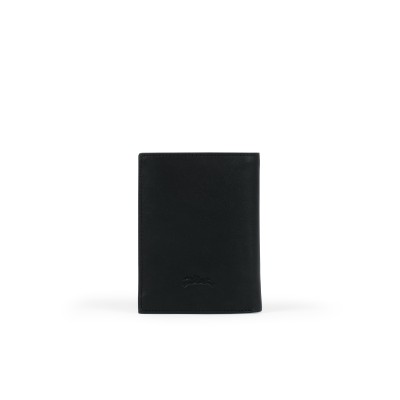 Sur Seine Bifold Wallet Black Leather 6 Slot Card