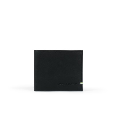 Sur Seinie Wallet Black Leather 8 Slot Card