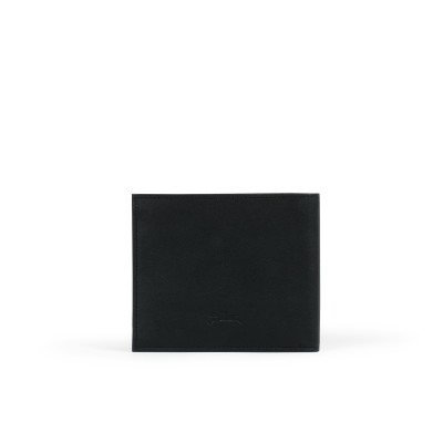 Sur Seinie Wallet Black Leather 8 Slot Card