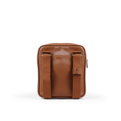 Le Foulonne XS Crossbody Bag in Caramel Leather