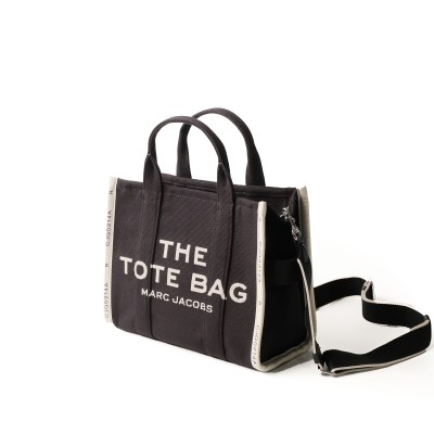 The Jacquard Medium Tote Bag Black