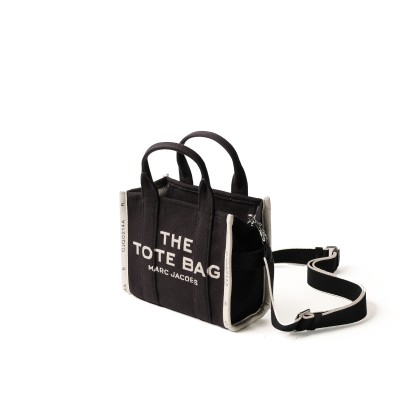 The Jacquard Small Tote Bag Black