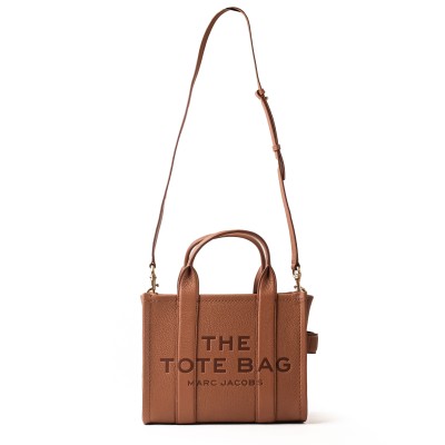 The Leather Micro Tote Bag Argan Oil