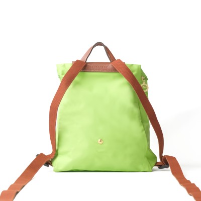 Le Pliage Original Backpack Recycled Canvas Vert Lumiere