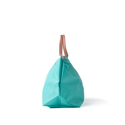 Le Pliage Original Top Handle Bag M Turquoise