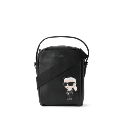 K/Ikonik 2.0 Crossbody Leather Black