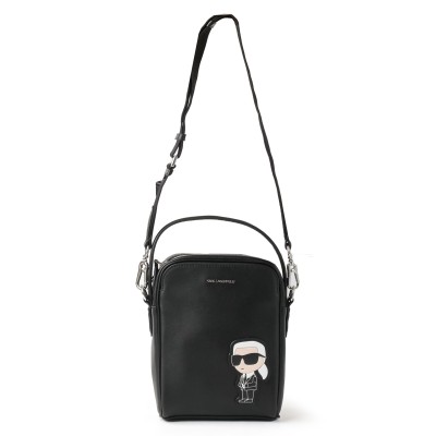 K/Ikonik 2.0 Crossbody Leather Black