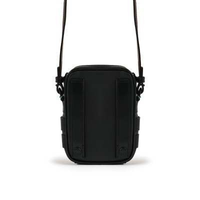 Crossbody Bag Small Jungle Leather Black