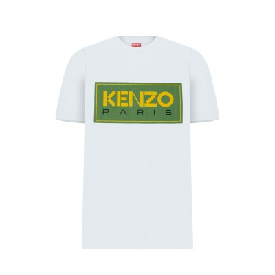 Tshirt Logo Kenzo Paris White