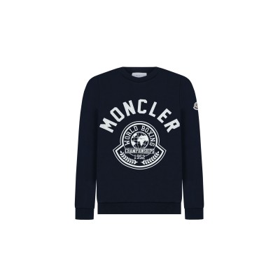 Kids Sweatshirt Maniche Lunghe Dark Navy