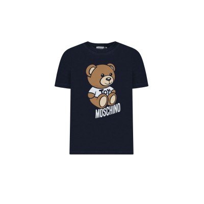 Kids Tshirt Teddy Toy Logo Dark Navy