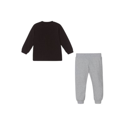 Kids 1Set Tshirt Long Sleeve And Pants Polaroid Black