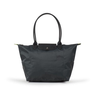 Le Pliage Green L Shoulder bag in Graphite