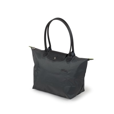 Le Pliage Green L Shoulder bag in Graphite