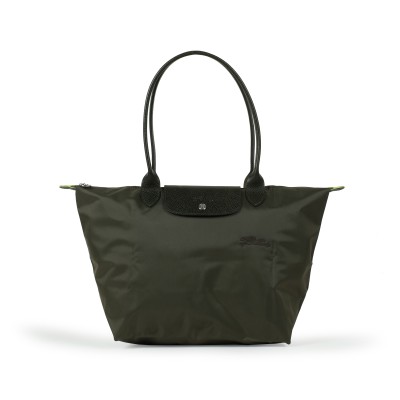 Le Pliage Green L Shoulder bag in Forest