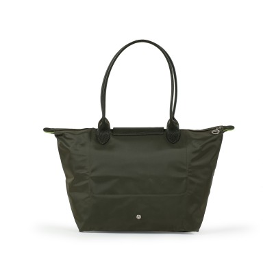 Le Pliage Green L Shoulder bag in Forest