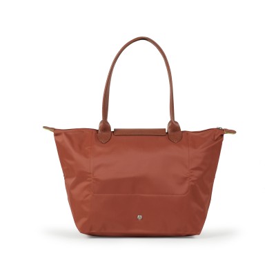 Le Pliage Green L Shoulder bag in Chataigne