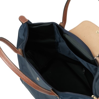 Le Pliage Original L Shoulder Bag in Navy