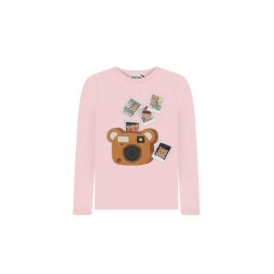 Kids Tshirt Long Sleeve Sugar Rose Polaroid Print